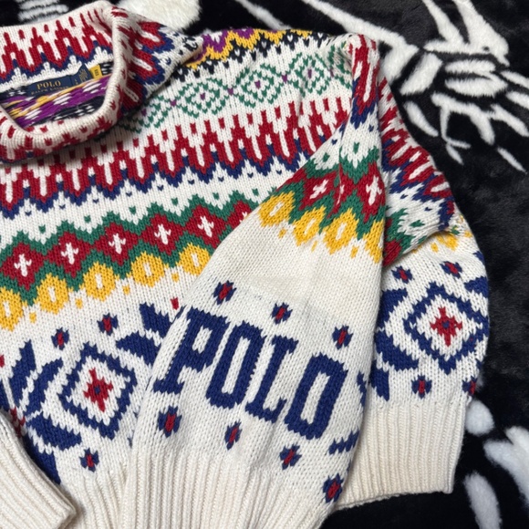 Women’s Polo Ralph Lauren Polo Logo Sweater - Picture 2 of 4